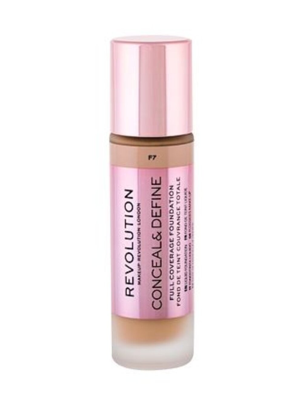 Makeup Revolution Conceal & Define Foundation F7